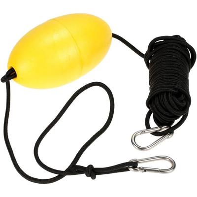 9.1m / 30ft Kayak Drift Anchor Tow Rope – Nylon Line With Stainless Steel Clips & EVA Foam Buoy, Kayak Accessory For Anchoring & Gear Float