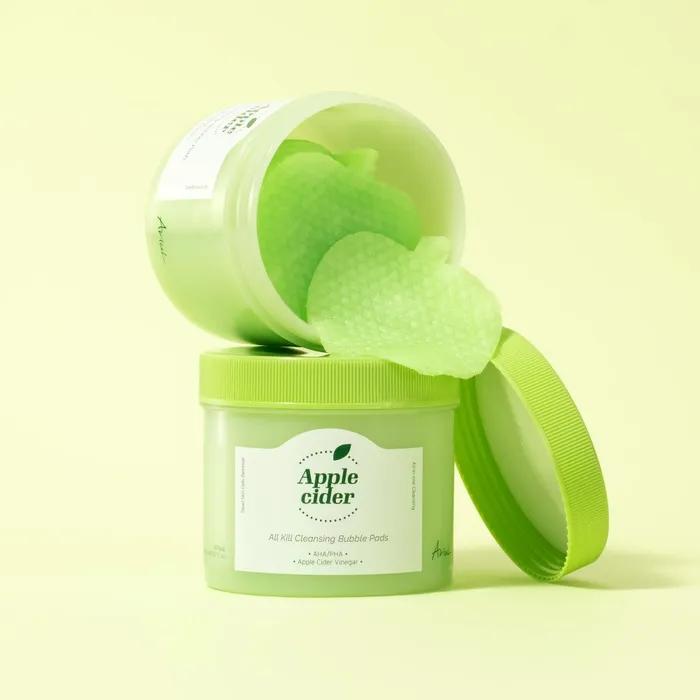 

Очищающие пузырьковые салфетки Apple Cider All Kill_60 листов