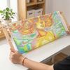 Wooden Embroidery Frame with PVC Clamping Tubes Tension-Adjustable Freestanding