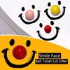 Smile Face Ball Toilet Lid Lifter Handheld Bathroom Seat Cover Opener Creative Decoration Accessories