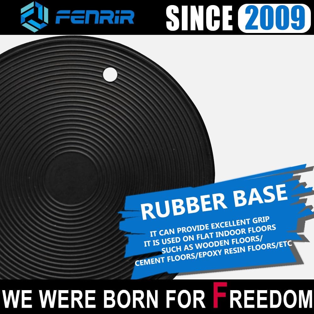 FENRIR 304 Stainless Steel Kickstand Pad Plate Support Coaster Accessory For Harley Davidson Indian Honda Yamaha Kawasaki Suzuki Triumph BMW KTM