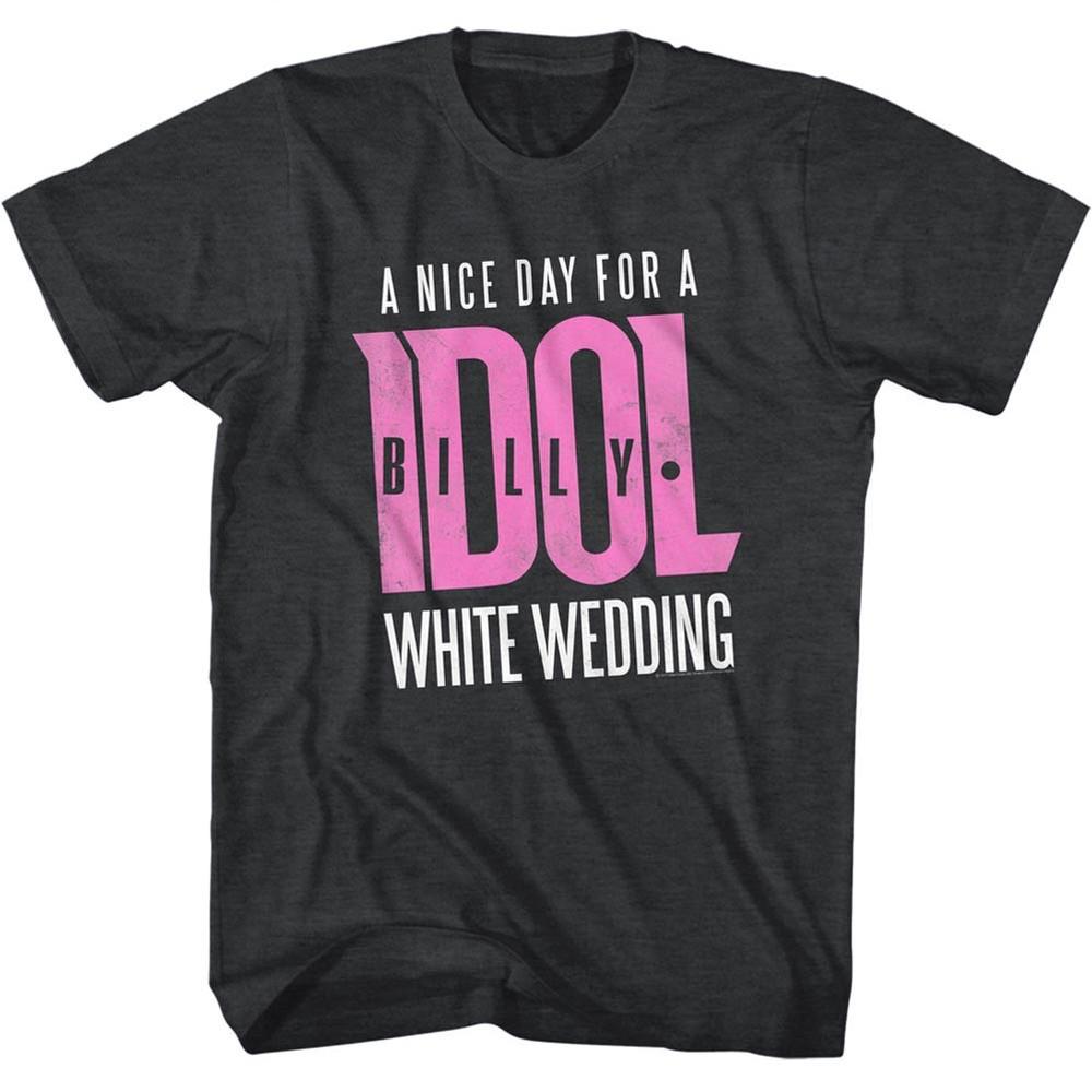 Billy Idol Mens New T-Shirt in SM5XL Official White Wedding Punk Rocker  Unisex T-Shirt XXL