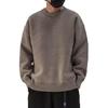Herren-Strickpullover mit schmaler Passform und Rundhalsausschnitt – Herbst-/Winterkollektion 2024