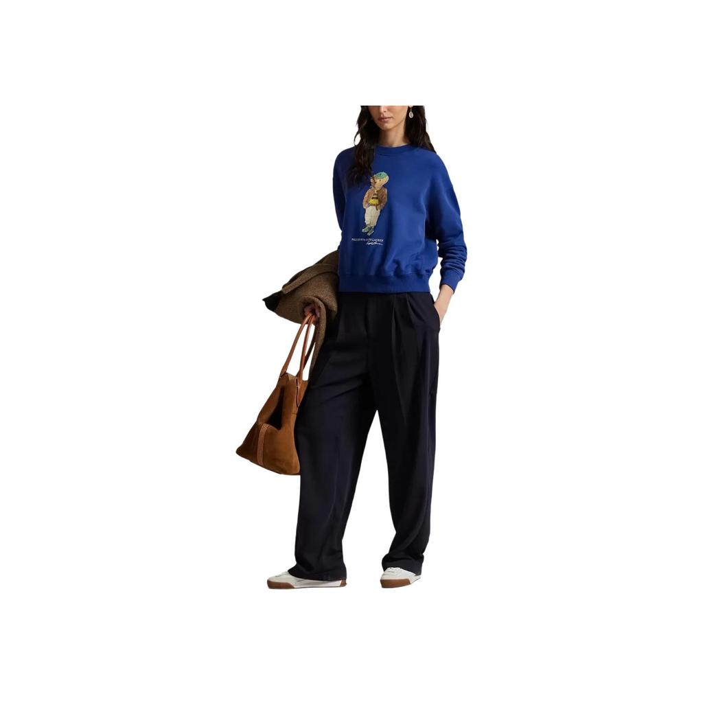 Polo Ralph Lauren Round Neck Long Sleeve Printed Sweatshirt Women sweatshirt 211971736-001