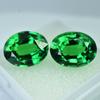 Natural Tsavorite Green Garnet Oval Cut 8 To 10 Ct Certified Loose Gemstones
