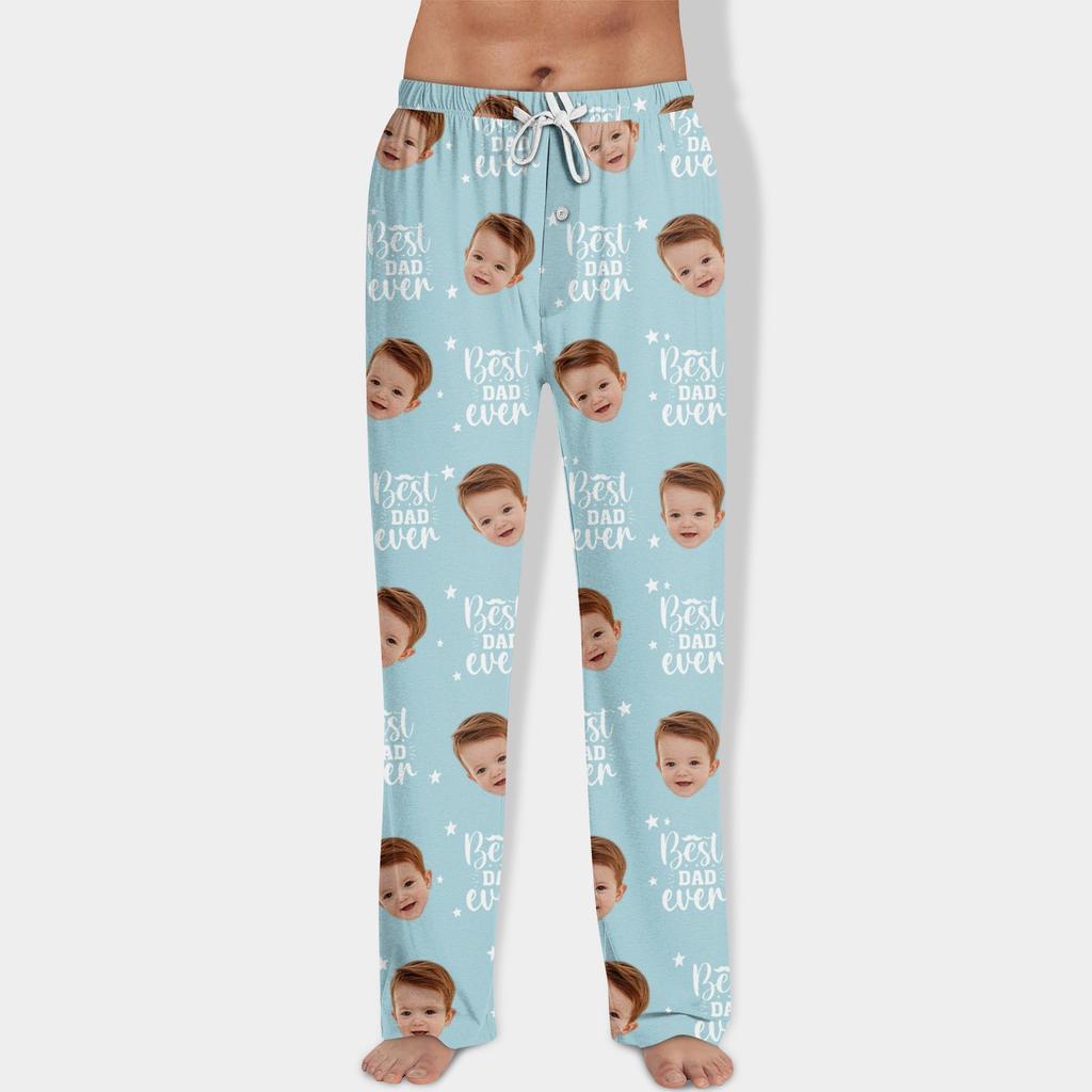 Erkekler Allover Baskılı Ev Pantolonu Uyku Pijama Pantolonu Uzun Pantolon Pijama Pantolonu Yoga Pantolonu