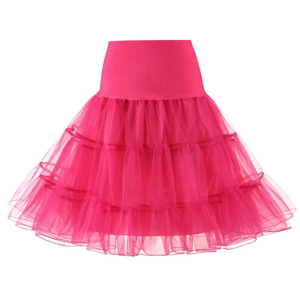 Vintage Wedding Bridal Petticoat Cosplay Rockabilly Dress Crinoline Woman Wedding Bridal Underskirt Rockabilly Tutu