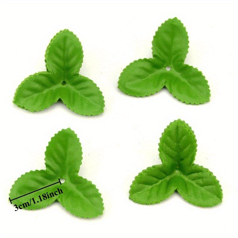Green Leaves for Wedding Bouquet - Easter Christmas Home Garden Decor,Flower Decoration,Wreath Making Supplie,Natural Appearance
