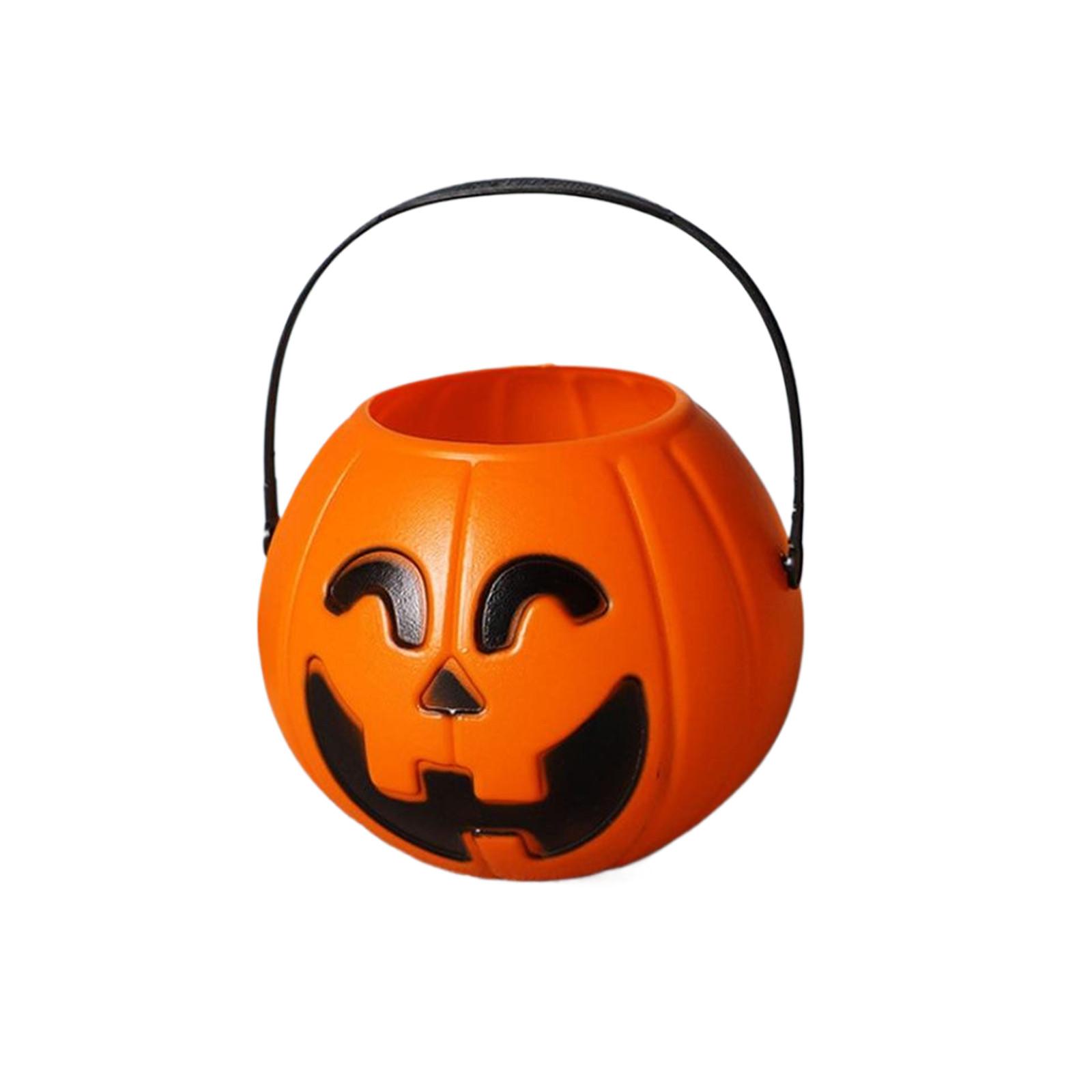 

Украшения на Хэллоуин, миска для конфет на Хэллоуин, котел для Хэллоуина, переносное ведро для конфет на стойке, желтый котел для домашней кухни в помещении One Size