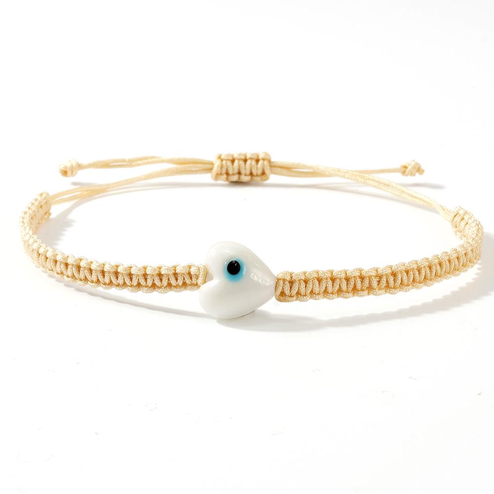 Niche Design Multicolor Demon Eye Woven Bracelet - Trendy, Unique, Personalized Fashion Statement