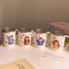 Whimsical Family Stainless Steel Cartoon Toothbrush Cup
