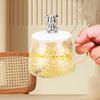 Trendige Bären-Glastasse mit Henkel & Deckel - Stilvolle und niedliche Heim-Wassertasse