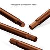 Multiple Size Professional Magnetic Hexagonal Screwdriver With Ergonomic Grip And Storage Hole Fit for Home Workshop Use