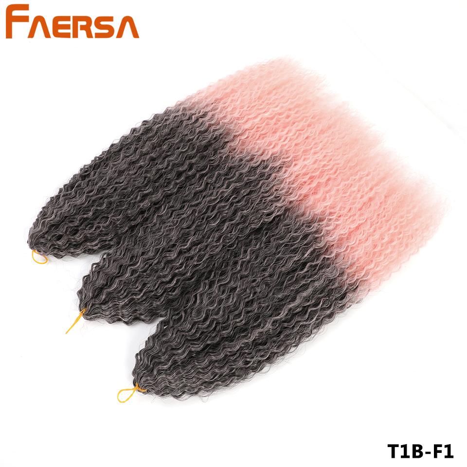 Afro perwersyjne kręcone włosy rozszerzenia syntetyczne afrykańskie szydełkowe włosy plecione dla Afro kobieta 20 30 Cal Ombre różowy imbir kobiety