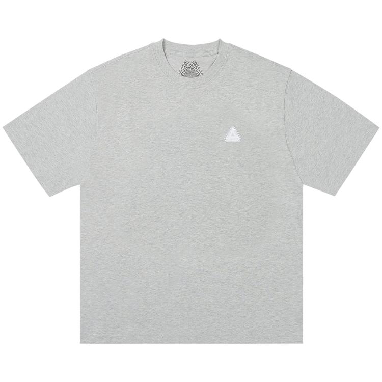 

Palace Футболка Sofar серая меланжевая унисекс-топы P27TS369 XL