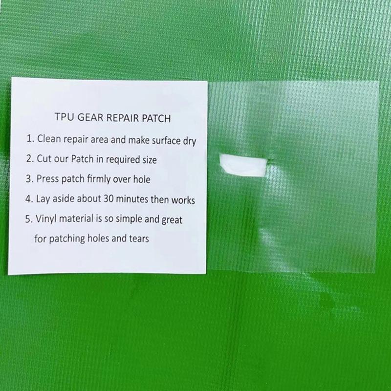 Outdoor Camping Tent TPU Repair Tape Self-adhesive Repair Sticker Raincoats Waterproof Patches Water Toy Repair Tool