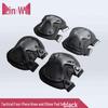 Linwa Tactical Knee & Elbow Pad Set