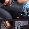 Car Armrest Cushion Heightened Elbow Support Memory Foam Center Console Armrest Pillow with Rear Seat Cup Holder