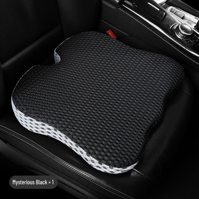 3D Vaffelmønstret Minneskum Bilsetepute: Pustende, fortykket og komfortabel