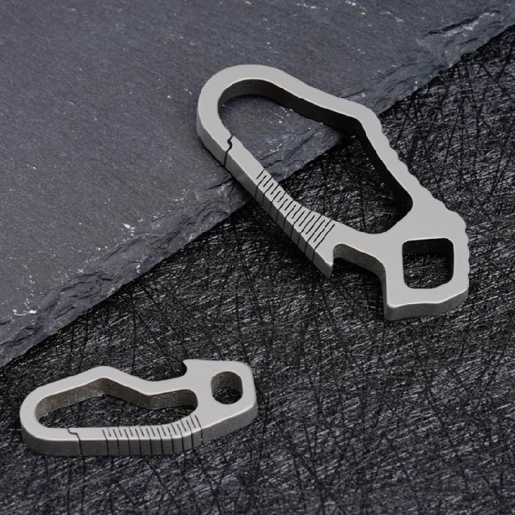 High Strengths Corrosions Resistant Titaniums Key Organizers Ergonomic Keychains Gadget for Adventure Travel