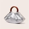 Ladies Handbag Super Temperament Fashion Pleated Hand Bag Cloud Bag Dinner Bag
