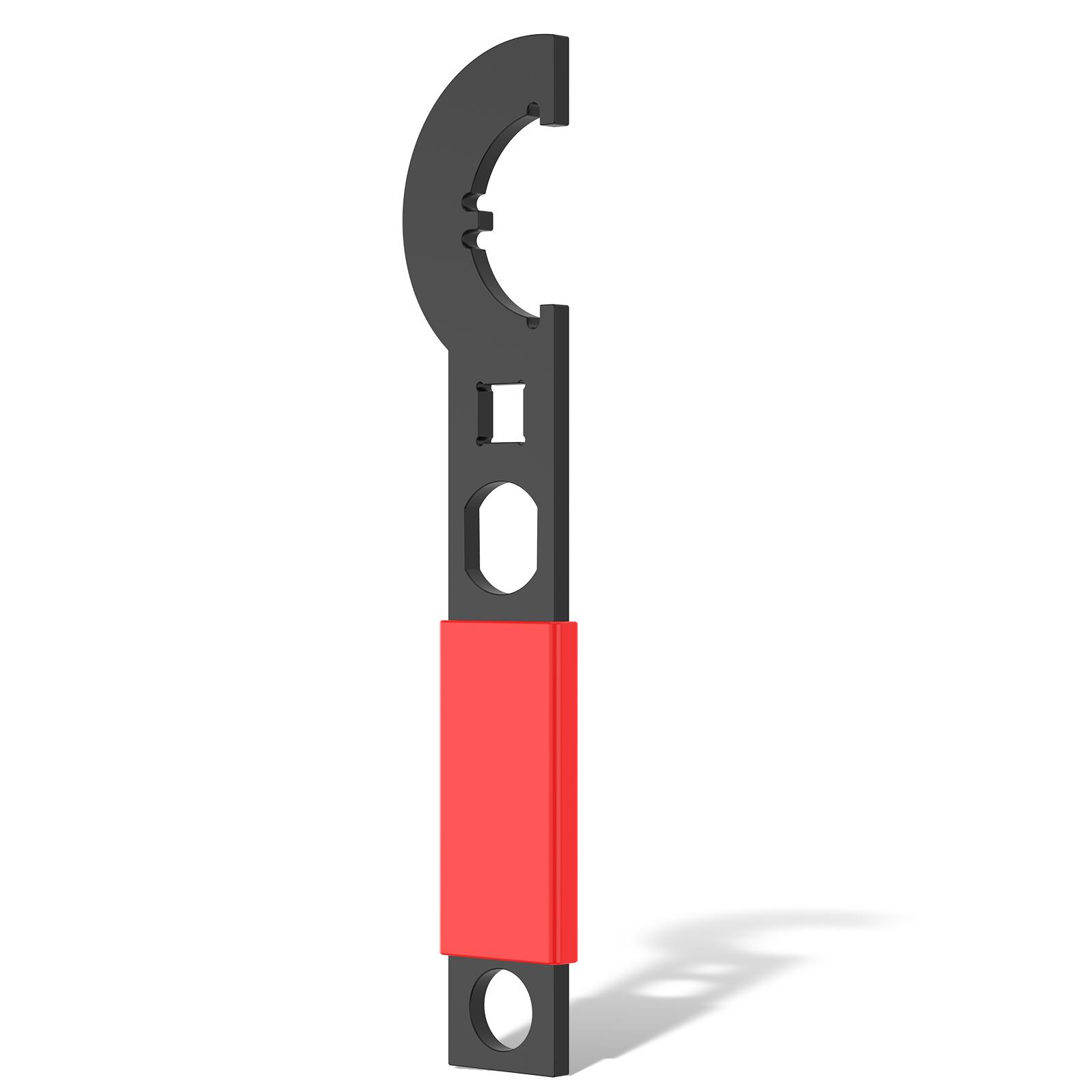 

Spanner Wrench Tool with Nonslip Handle Carbon Steel Spanner Efficient Nut Armorers Nut Wrench for Removal and Installation