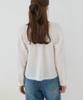 OURHOPE Atelier Ribbon Shirring Blouse - White