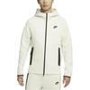Nike Embroidered Logo Zip-Up Hooded Jacket Men Jackets White FB7922-020