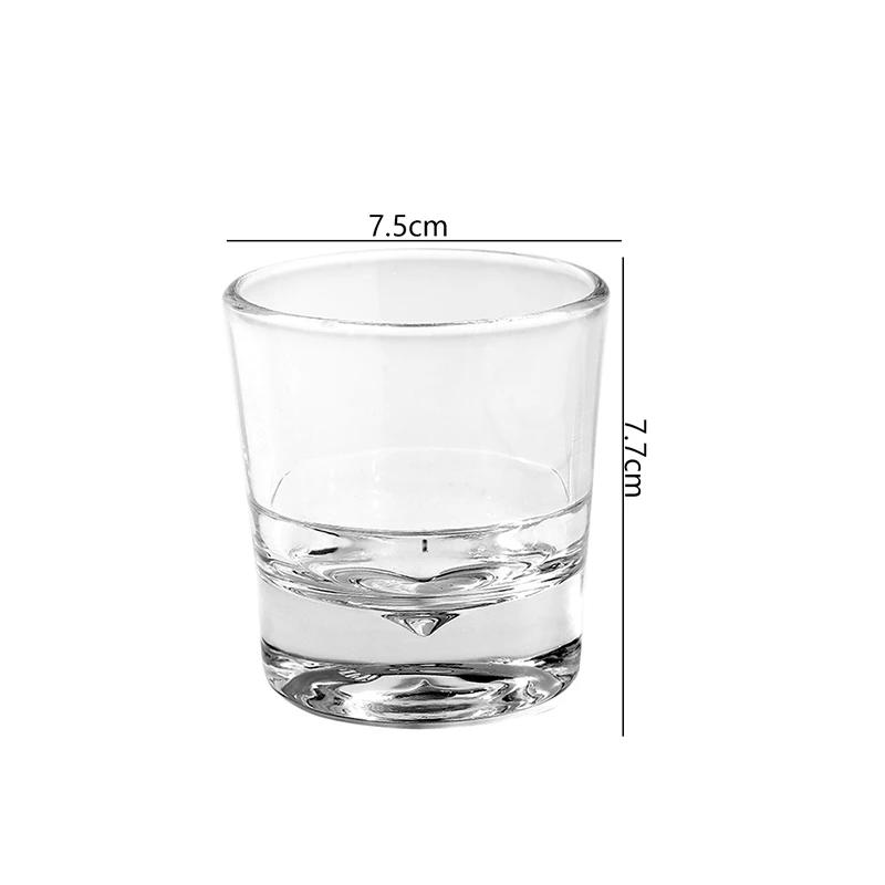 175ml/250ml Luxury Wine Glasses Foreign Wine Glass Transparent Whiskey Glass Party Cocktail Glass Iced Coffee Mug Bar Glassware 1pcs