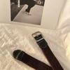 Unisex Elastic Canvas Braided Belt - Korean Style Casual Pin Buckle for All
