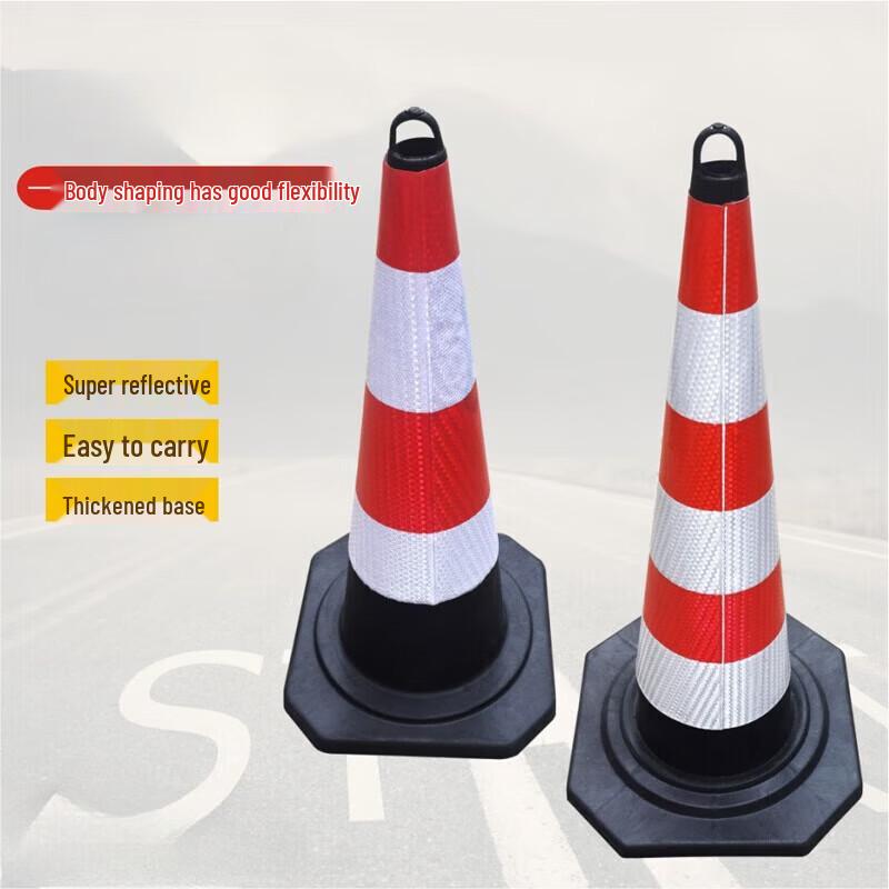 Reflective Rubber Traffic Cones & Accessories