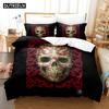3D Kostra Ložní soupravy Sada povlaku na přikrývku s povlakem na polštář Dvojlůžko Plná Velikost Queen King Ložní prádlo