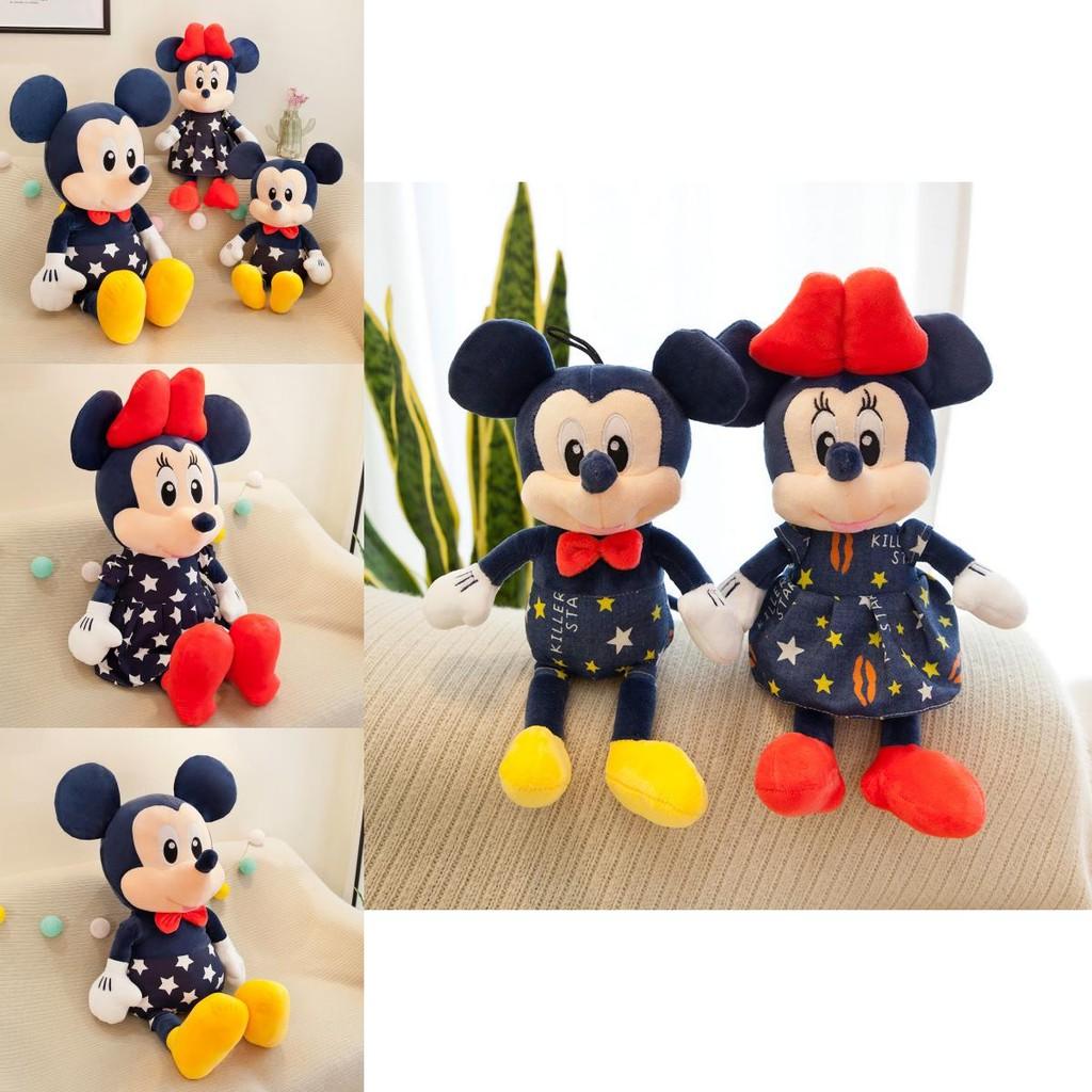 Mickey Mouse Plush Toy With Minnie Stuffed Animal For Kids Bedroom Decor Special Characters Included