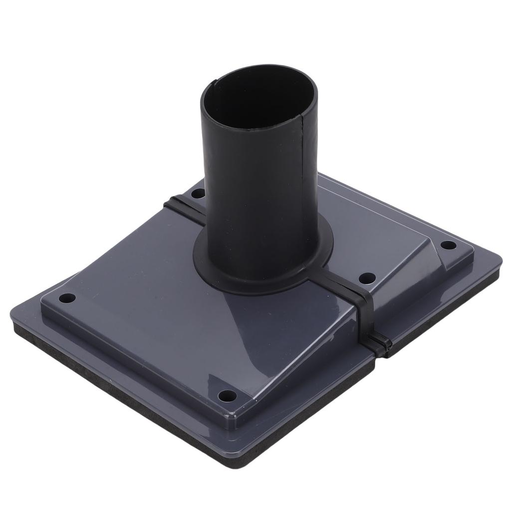 HVAC Wall Penetration Line Set Cover Kit Plastic Split AC Line Set Wall Cover with Soft Gasket for Indoor Outdoor   Conditioner