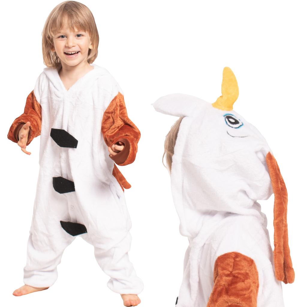 Piżama dla dzieci kostium kigurumi onesie kraina lodu bałwan olaf 125-135cm