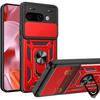 Military Armor Case For Google Pixel 9A Cover For Pixel 9 Pro XL Cover With Ring Stand Holder Coque Fundas