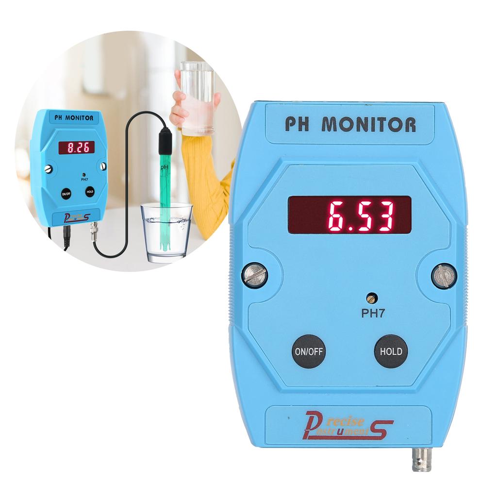 PH-025N On Line Digital PH Monitor Meter Wall Mounted Water Quality Tester   50Hz 19mA