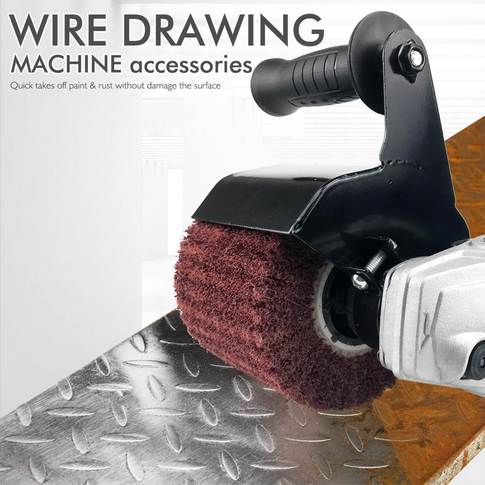 M10/M14 Multifunctional Electric Angle Grinder Burnishing Polishing Machine Attachment Accessories Metal Steel Wood Sander