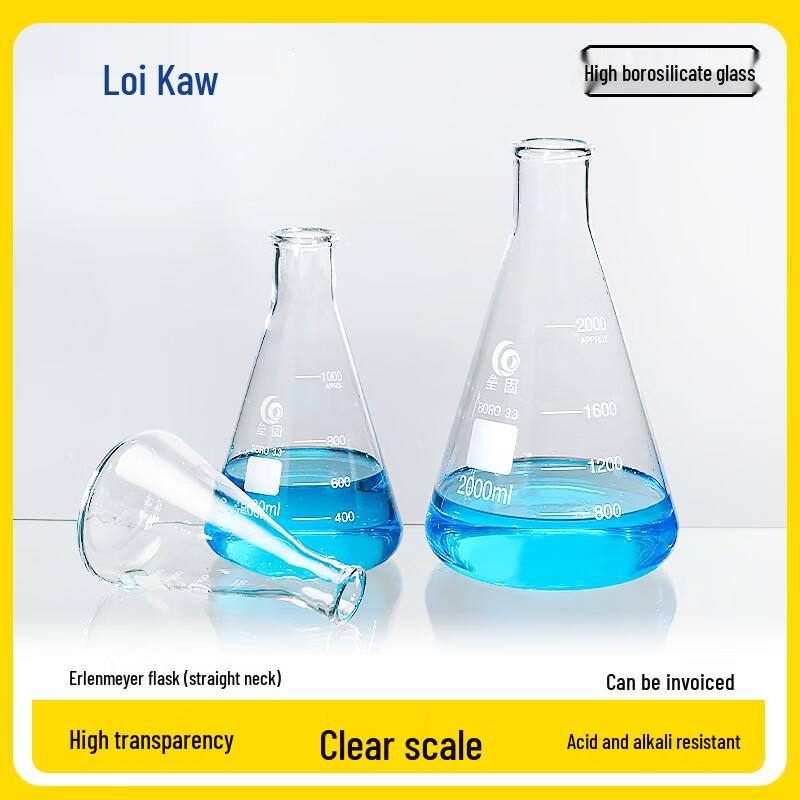 High Borosilicate Glass Conical Flask 1 Box