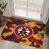 Brentford Football Design Crystal Velvet Carpet Cozy Non?Slip Printed Rug For Bedroom Living Room Entrance