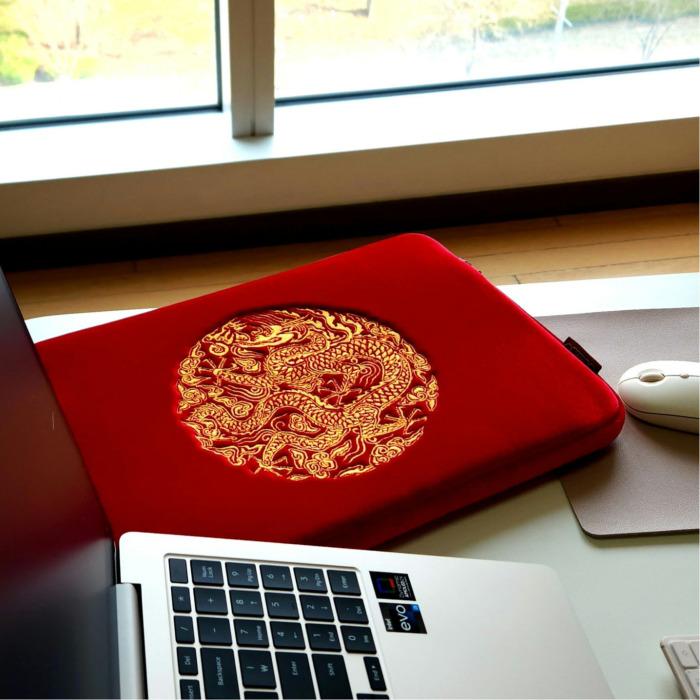 Korean Dragon Robe Notebook Pouch -2sizes