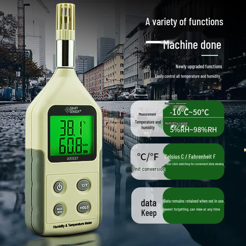 SMART SENSOR AR837 Digital Thermometer Hygrometer