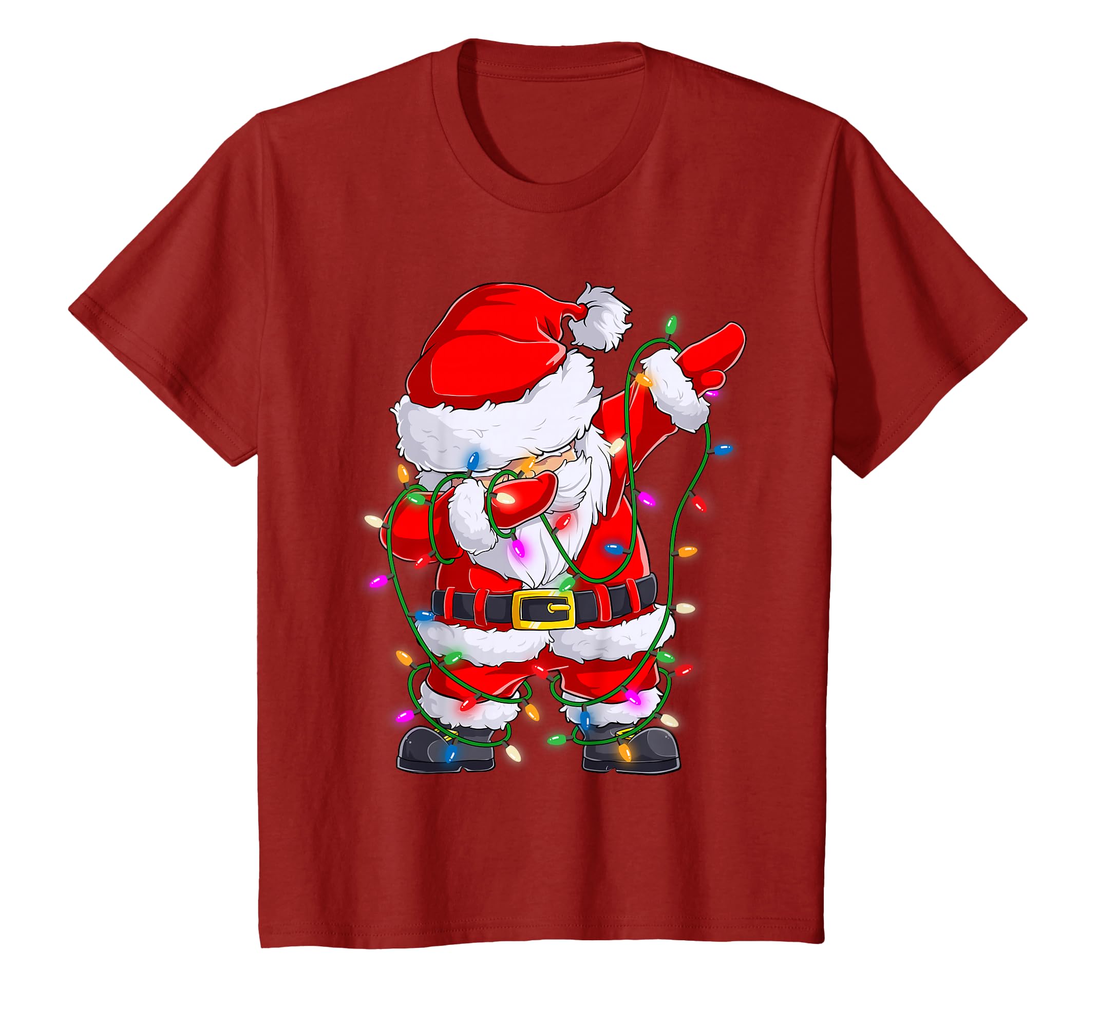 Dubbing Christmas Ugly Christmas Sweater Santa Dub Squad Kids Boys T-Shirt