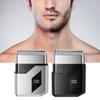 Travel Friendly Rechargeable Electric Shaver Waterproof Electric Shaver ABS Texture Suitable for Men Wet and Dry Use
