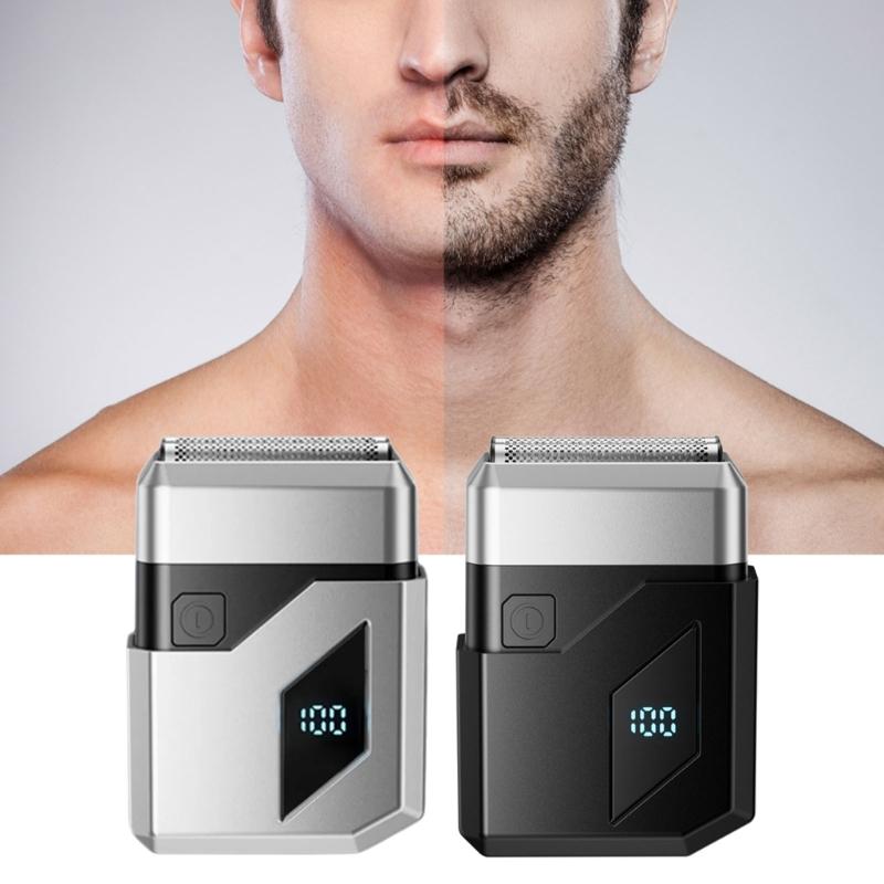 Travel Friendly Rechargeable Electric Shaver Waterproof Electric Shaver ABS Texture Suitable for Men Wet and Dry Use