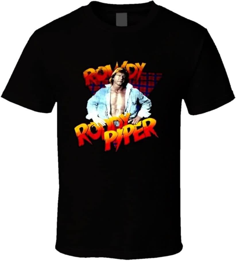Rowdy RoOKy Piper Retro Wrestling T Shirt S