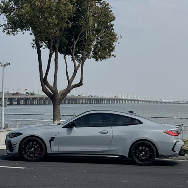 TZSW5 M Performance Door Side Skirt Sticker Decal For BMW F20 F40 F22 F30 E90 F32 F10 F06 F07 F46 M3 M4 M5 E60 Z4 G20 F15 F16 G30 X1