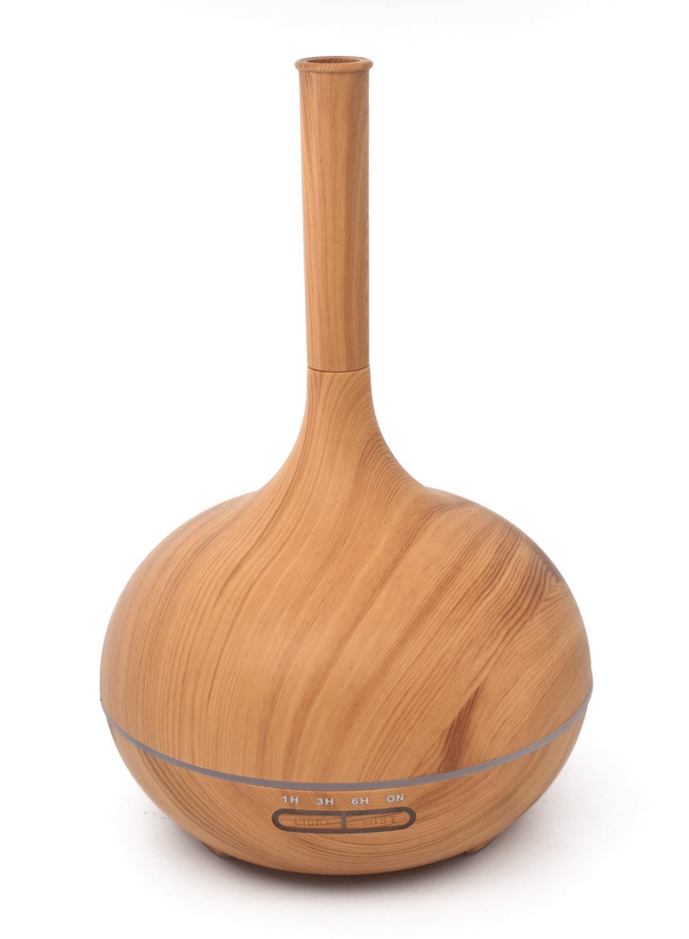 2025 Dark Wood Grain 400ML Aromatherapy Diffuser Humidifier for Home & Hotel Standard