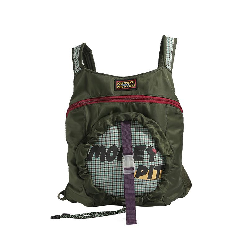 

Backpack Women s Lightweight Waterproof Large Capacity Camping Bag Travel School Bag Sports Outdoor Backpack College Student Couple зелений