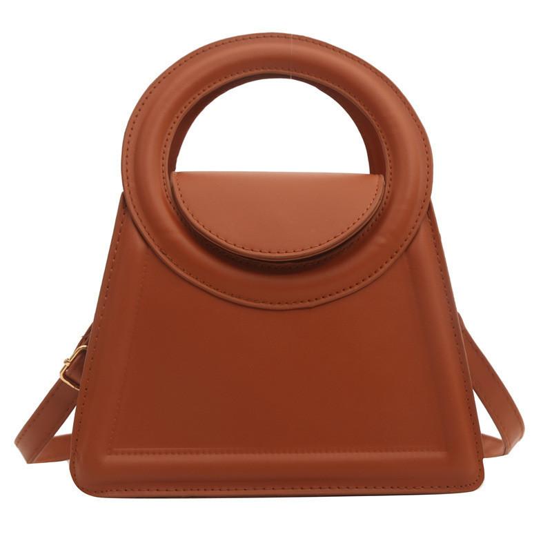 

Small Crossbody Bag For Women Chic And Versatile Shoulder Bag With Magnetic Closure коричневий